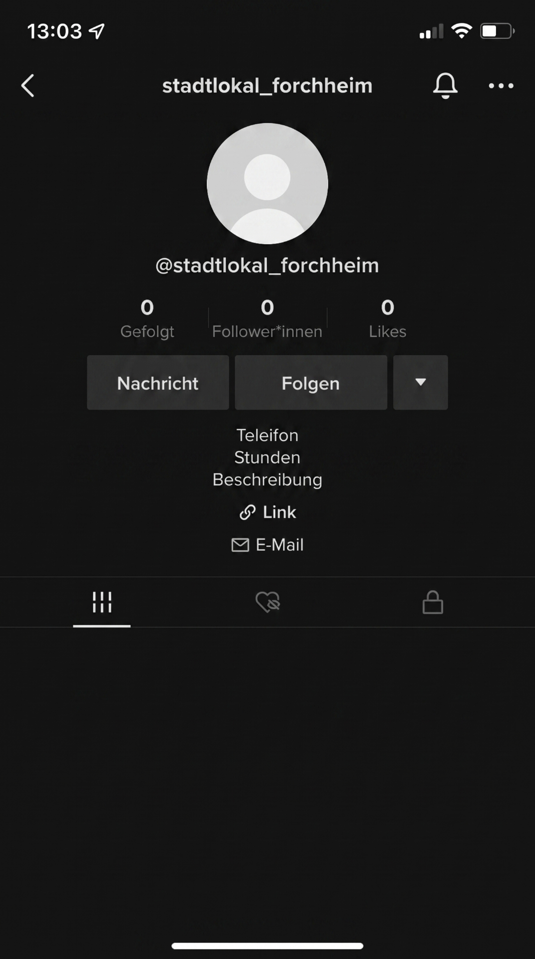 Stadtlokal Forchheim vorher